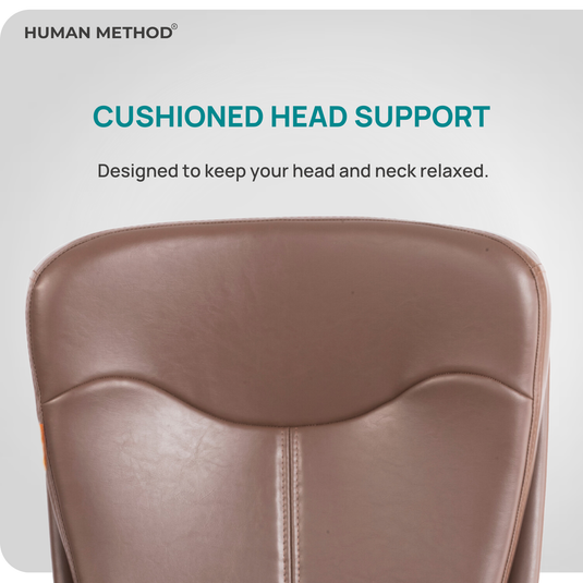 HUMAN METHOD PROGRESS PREMIUM HIGH BACK REVOLVING CHAIR - BROWN