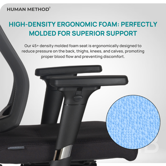 HUMAN METHOD PROMAX (SUPREME) ERGONOMIC MID BACK REVOLVING CHAIR