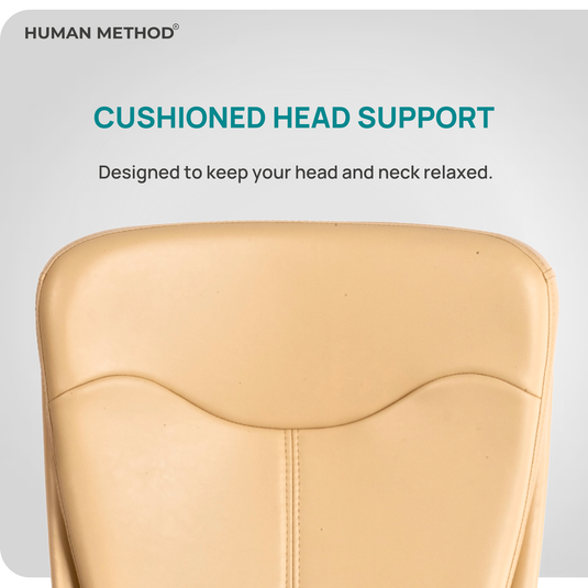 HUMAN METHOD PROGRESS PREMIUM HIGH BACK REVOLVING CHAIR - BEIGE