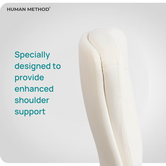 HUMAN METHOD PROMPT HIGH BACK REVOLVING CHAIR (ELEGANCE) - WHITE